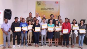 15 Profissionais de comunicação social timorense concluem Ateliê de Jornalismo de Imprensa