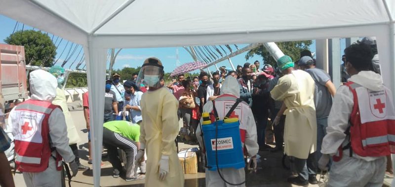 CVTL reforça medidas de prevenção da covid-19 nas áreas remotas junto às fronteiras