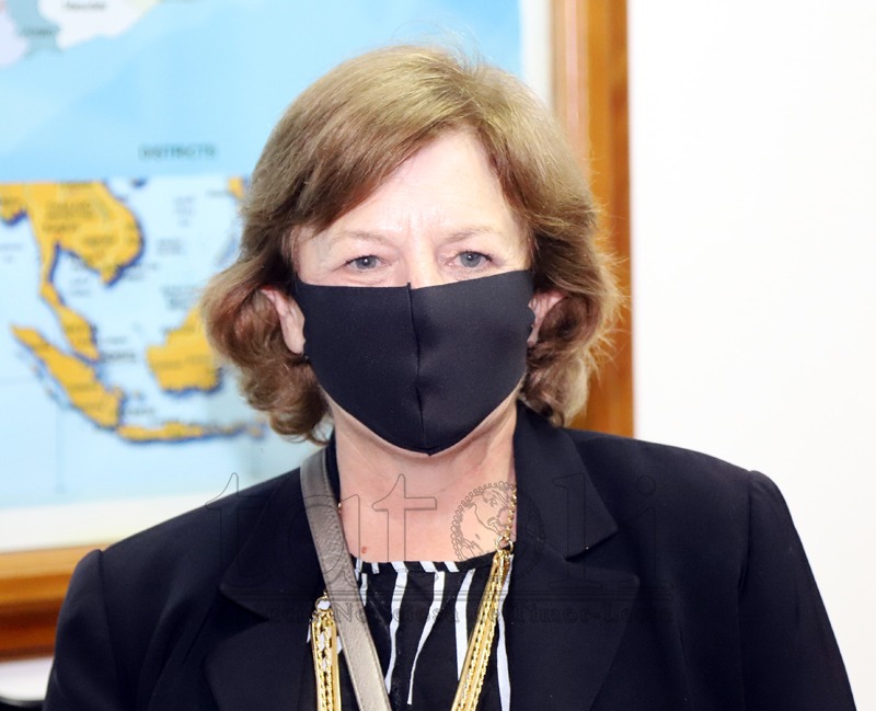 Embaixadora dos EUA despede-se do Presidente da República