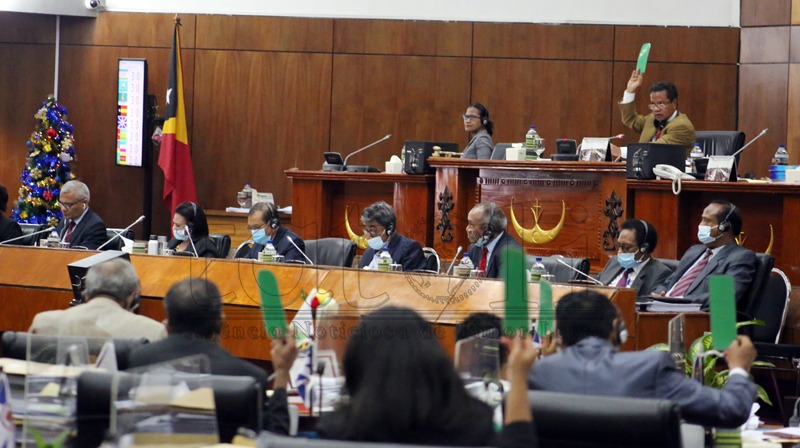 Parlamento Nacional autoriza XI Estado de Emergência