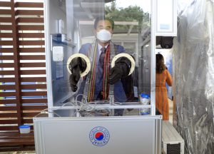 Governo sul-coreano disponibiliza  cinco cabines de segurança biológica a MS