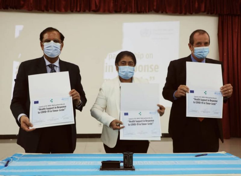 UE e OMS disponibilizam 2,4 milhões de dólares para mitigar impacto da covid-19