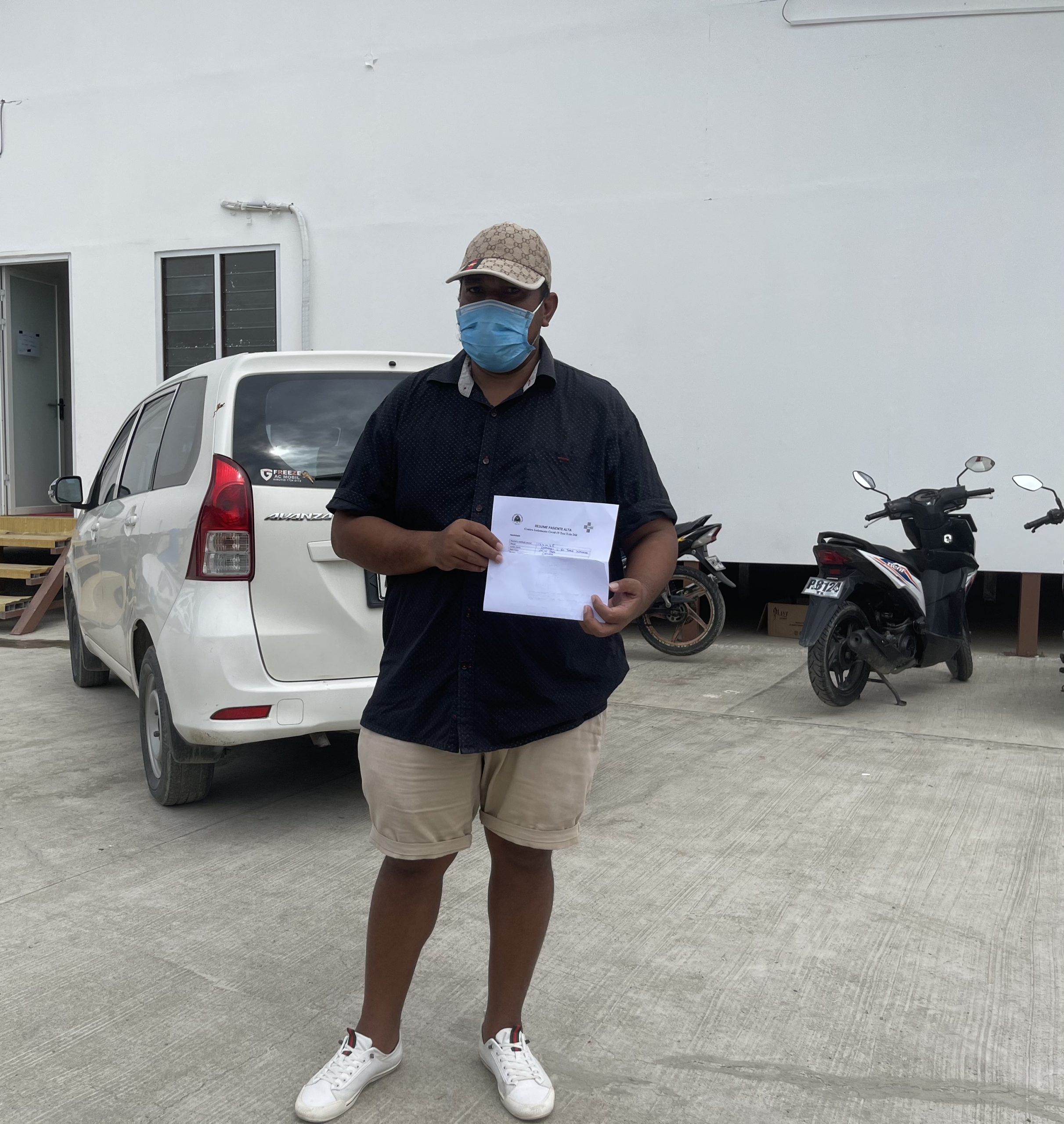 Doente de covid-19 recuperado elogia cuidados de saúde prestados em Tasi Tolu