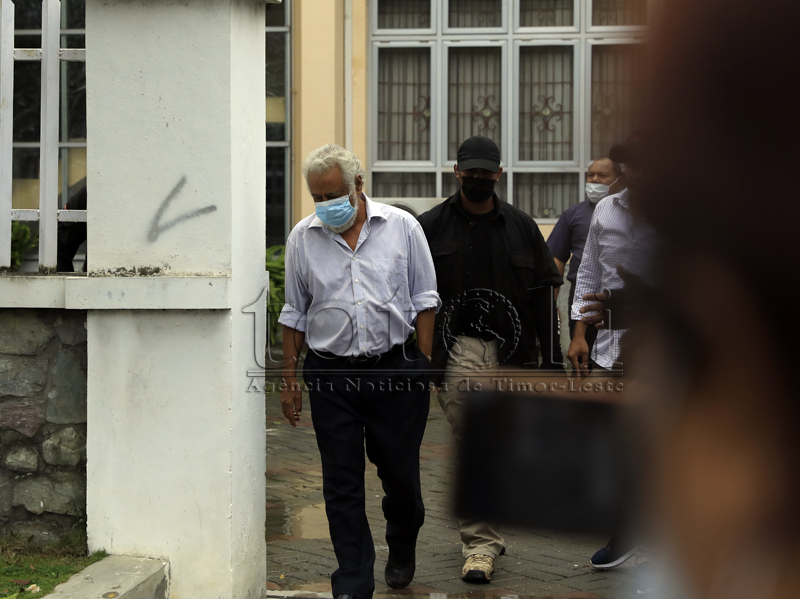 Xanana depõe na PGR no âmbito da queixa apresentada por Alkatiri