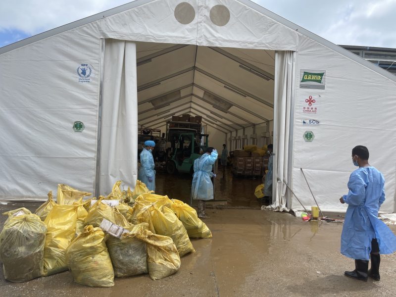 Medicamentos assegurados, mas equipamento de combate à covid-19 com danos no SAMES