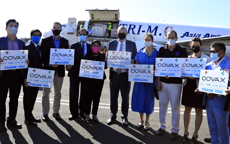 Timor-Leste recebe hoje 100.800 doses da vacina  AstraZeneca