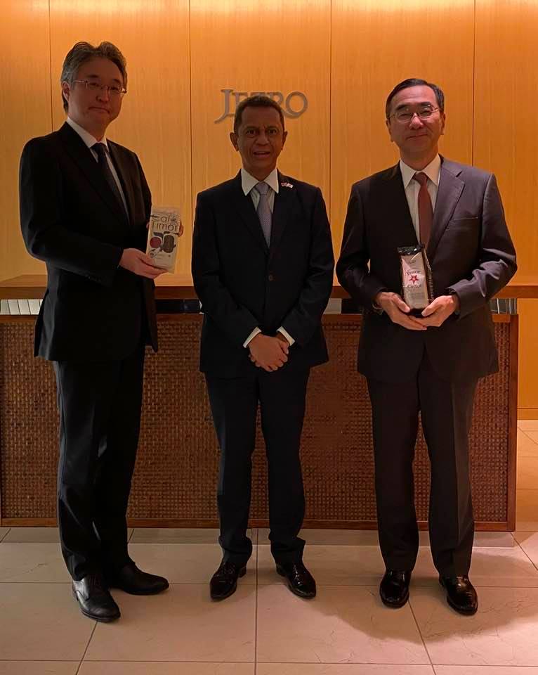 Embaixada de Timor-Leste no Japão conduz diplomacia económica com JETRO
