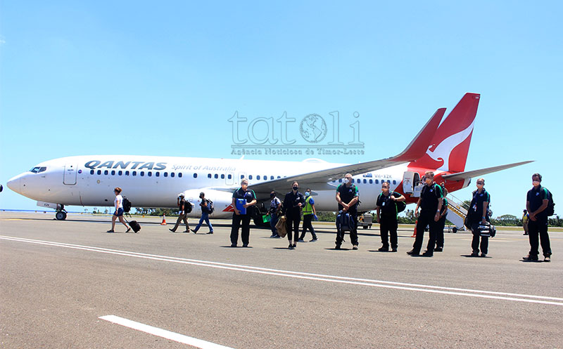Apoio importante de oito profissionais de saúde australianos no combate à covid-19 chega a Timor-Leste