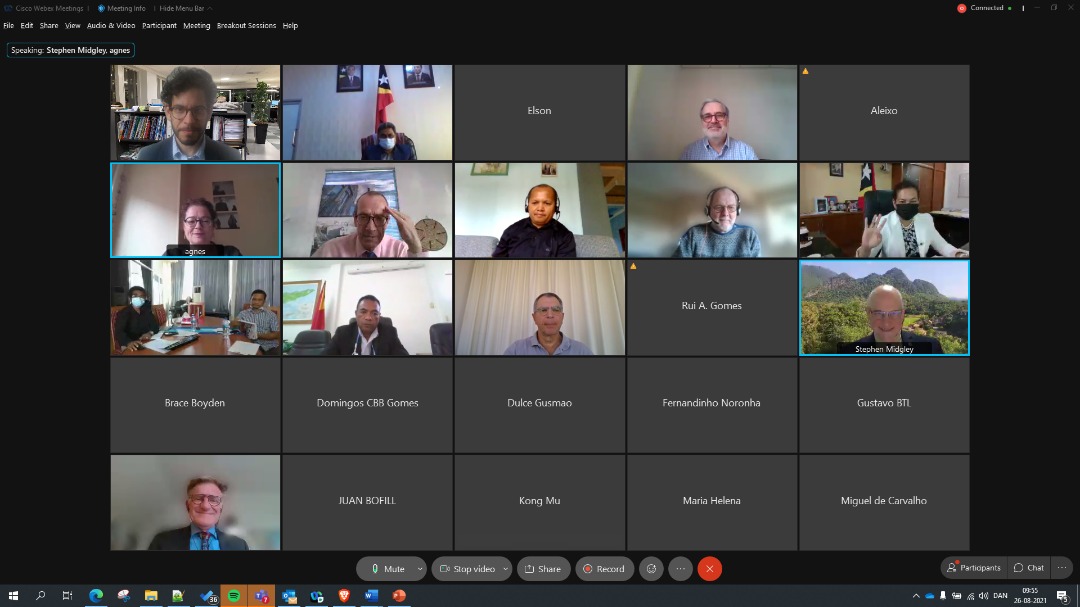 TL e UE discutem projetos nos setores da água, resíduos sólidos e gestão florestal