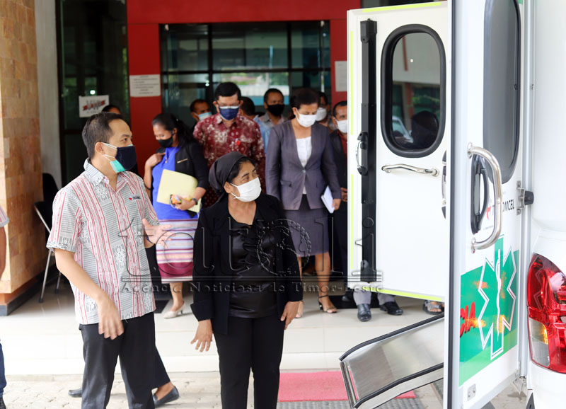 Telkomcel apoia MS com uma ambulância