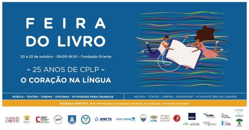 Feira do livro, “O coração na língua – 25 anos de CPLP” visa promover hábitos de leitura