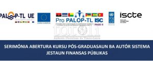 PALOP-TL promove curso de pós-graduação para funcionários timorenses