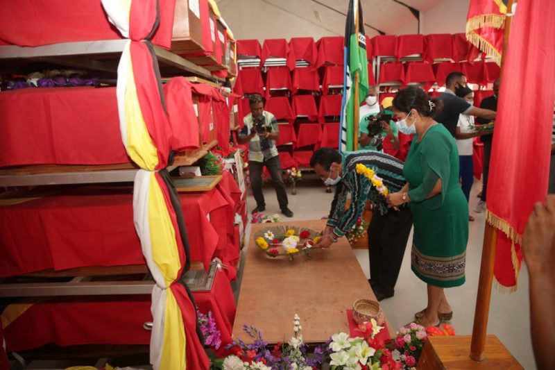Presidente da República presta homenagem a heróis em Ainaro