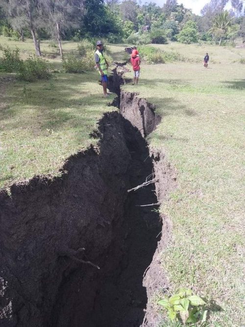 Sismo provoca deslizamentos de terra em Venilale 