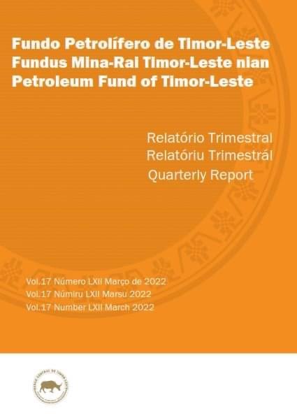 Fundo Petrolífero timorense desce para 19,1 mil milhões de dólares no primeiro trimestre
