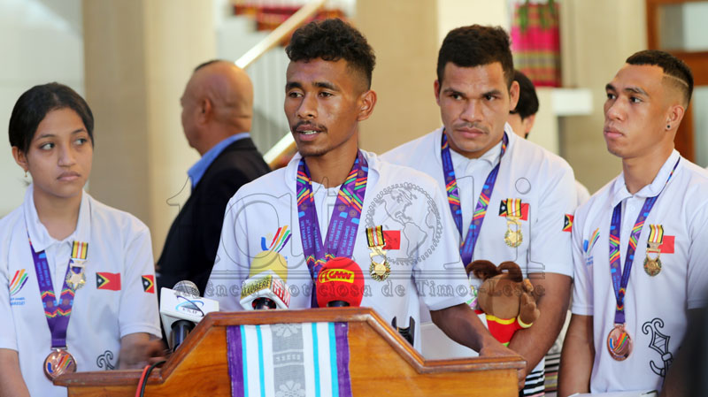 Felisberto de Deus, o atleta que deseja alcançar a alta competição 