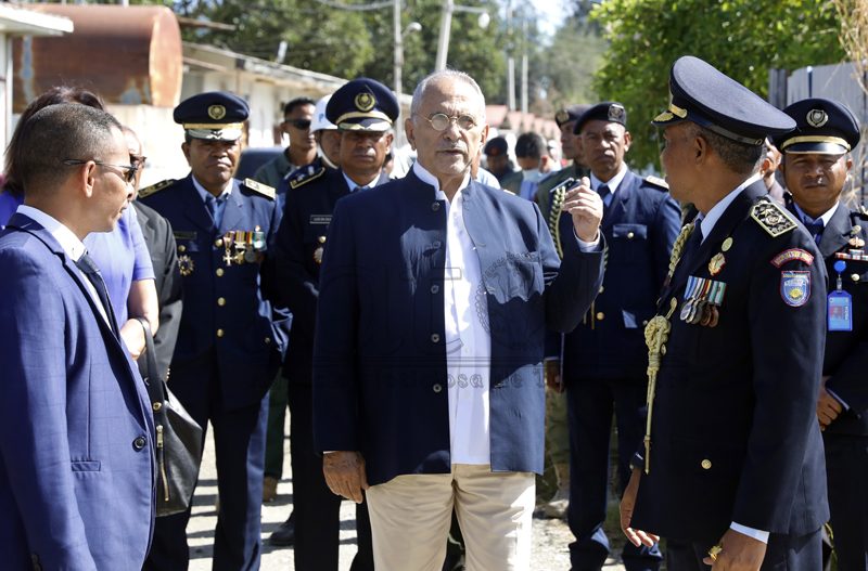 Presidente da República elogia progresso da PNTL