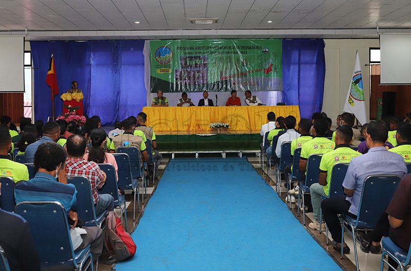 DGE e UNFPA preparam formadores para Censos