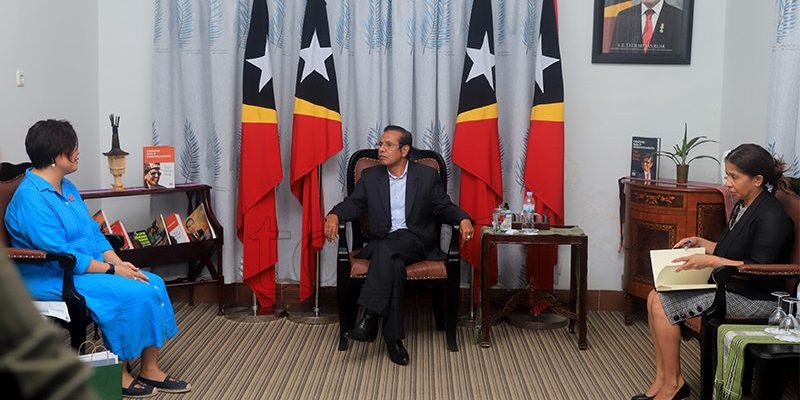 Diretor Regional do PNUD para a Ásia e Pacífico visita TL