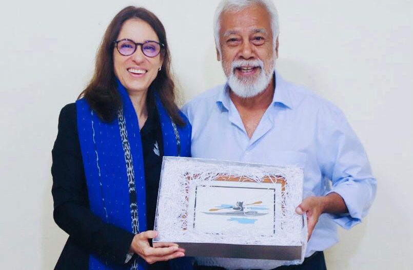 Embaixadora do Canadá e Xanana Gusmão discutem cooperação na agricultura e defesa