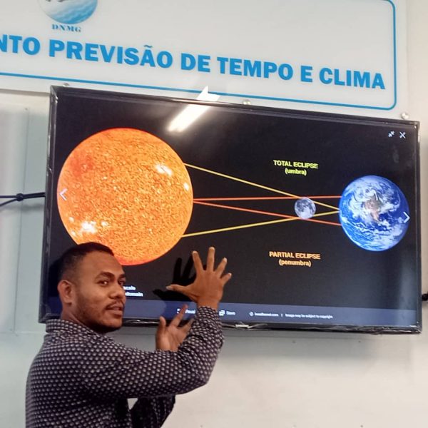 Especialista explica natureza do eclipse solar híbrido
