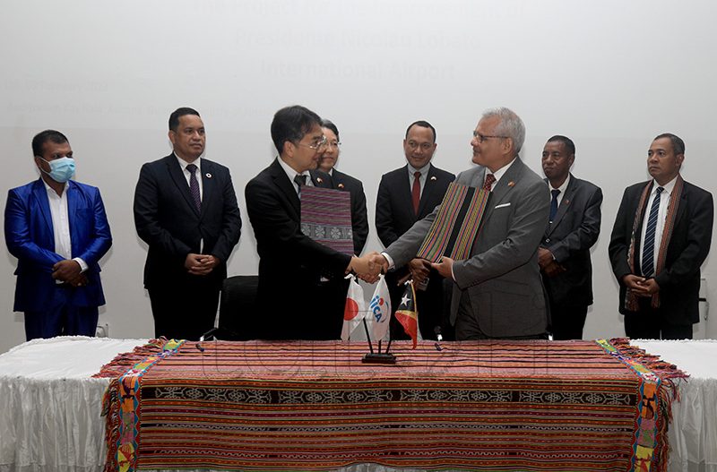 Timor-Leste e JICA assinam acordo de subvenção para requalificação do Aeroporto Internacional