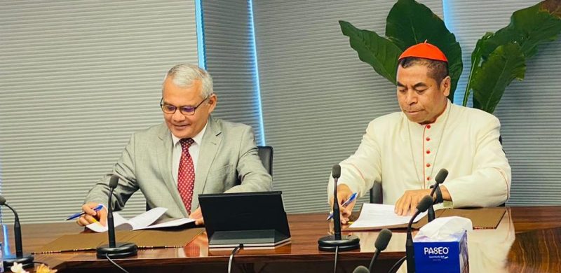 Governo e CET assinam acordo para financiar atividades da igreja