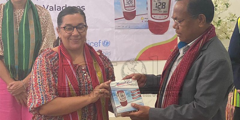UNICEF e Governo australiano doam 70 equipamentos ao Banco de Sangue do HNGV