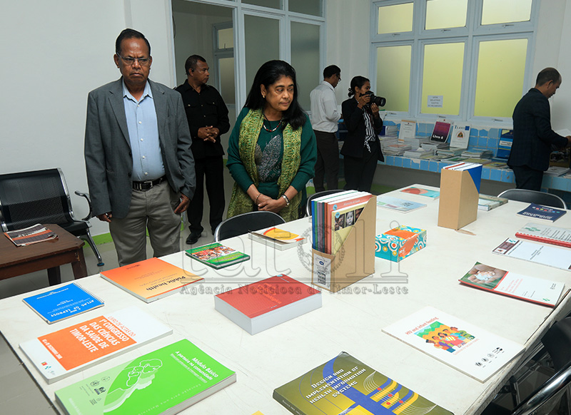 Ministério da Saúde cria Biblioteca pública em Lahane