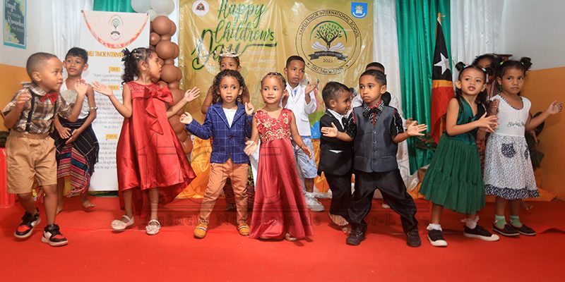 Kameli Timor International School festeja Dia Mundial da Criança 