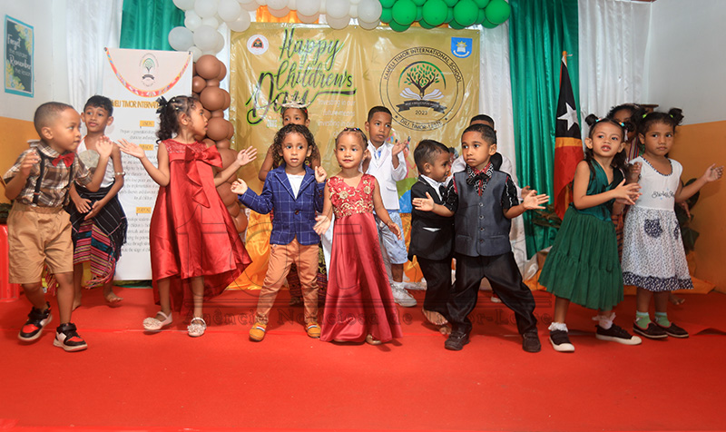 Kameli Timor International School festeja Dia Mundial da Criança 