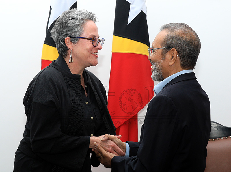 Diplomata australiana avalia positivamente cooperação com Executivo timorense