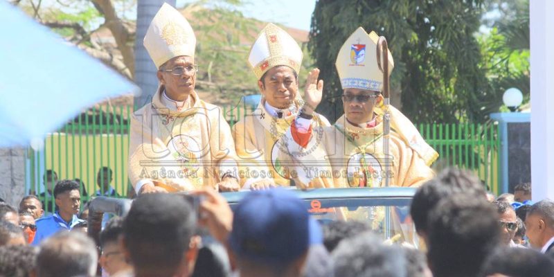 Dom Leandro Maria Alves ordenado Bispo da Diocese de Baucau
