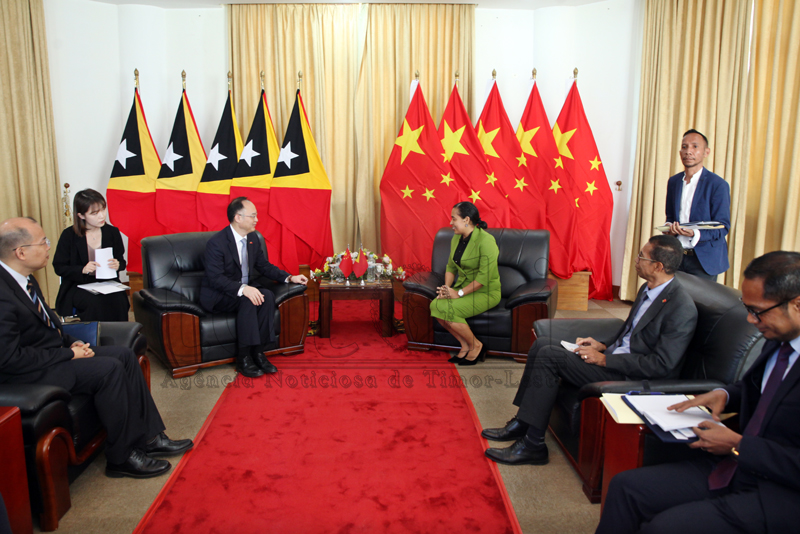 Timor-Leste recebe governante chinês para reforçar cooperação bilateral