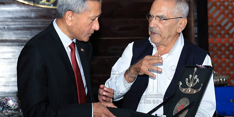 Saúde, emprego e adesão à ASEAN na agenda da visita do MNE de Singapura a Timor-Leste