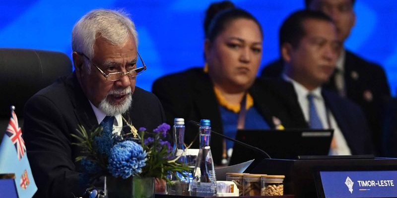 Xanana Gusmão: “oceano dá vida e une humanidade”