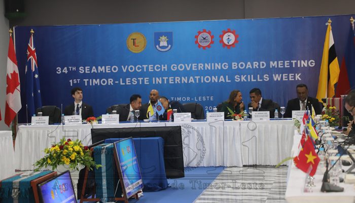 Reforçar e melhorar qualidade do ensino técnico-vocacional é meta de reunião da SAEMEO em Díli