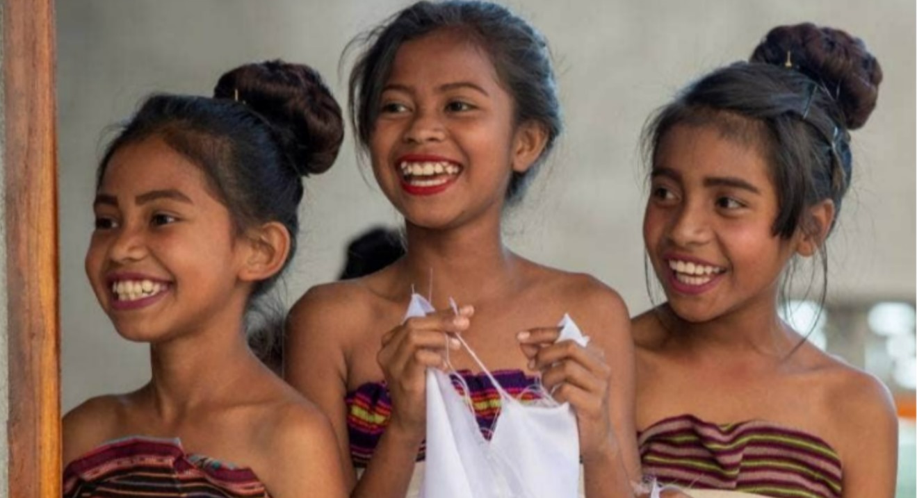 Ideal de liderança feminina em concurso para meninas