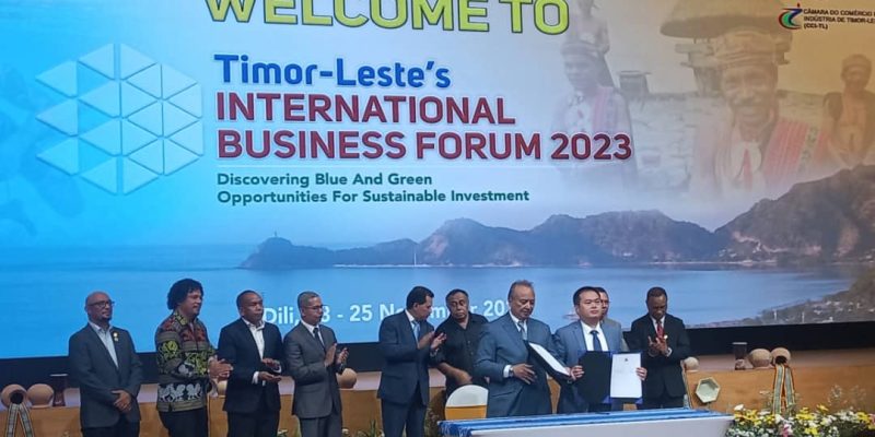 Dez empresas internacionais tencionam investir em Timor-Leste