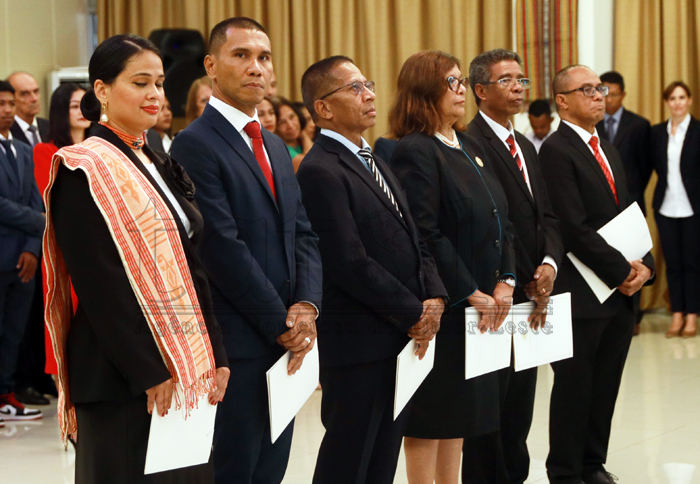 Empossados seis Embaixadores de Timor-Leste
