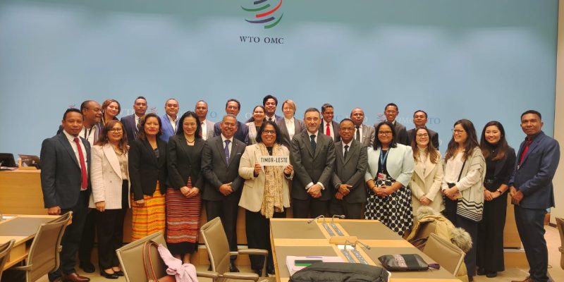 Aprovado pacote de adesão de Timor-Leste à OMC