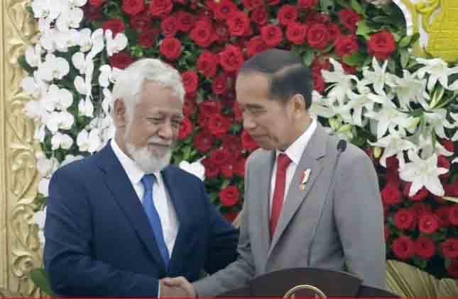 Xanana Gusmão e Joko Widodo discutem delimitação das fronteiras terrestres