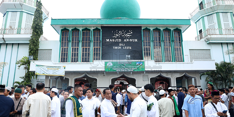 Comunidade Islâmica celebra Idul Fitri