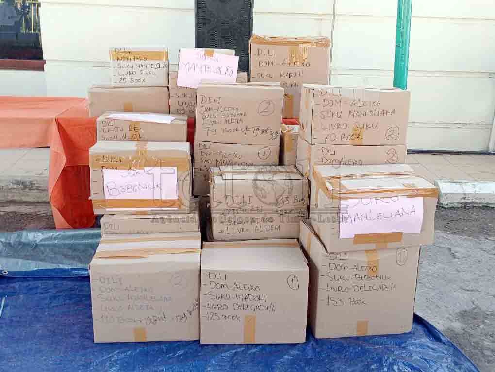 Distribuídos materiais para eleições comunitárias