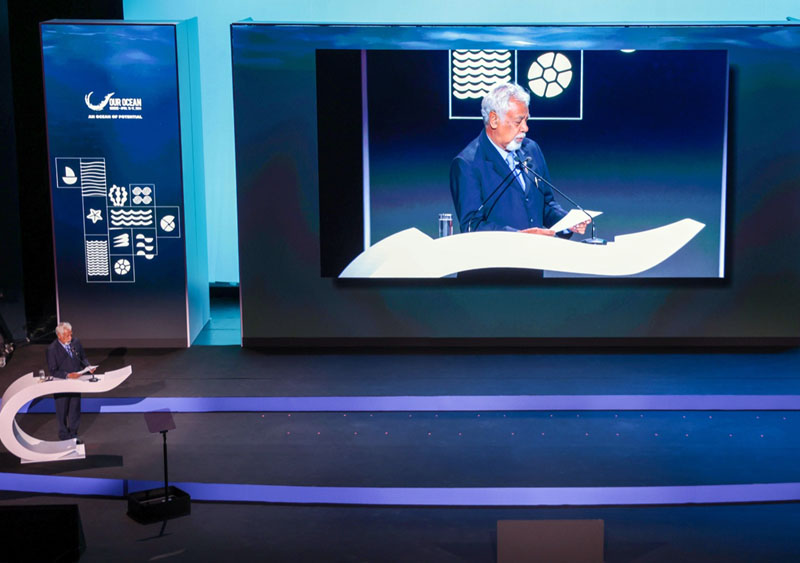 Timor-Leste participa na Our Ocean Conference