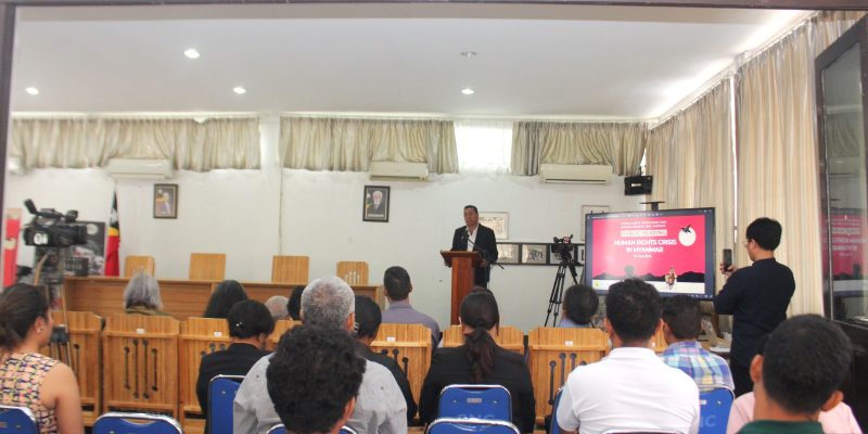 Timor-Leste solidariza-se com Myanmar na defesa dos direitos humanos