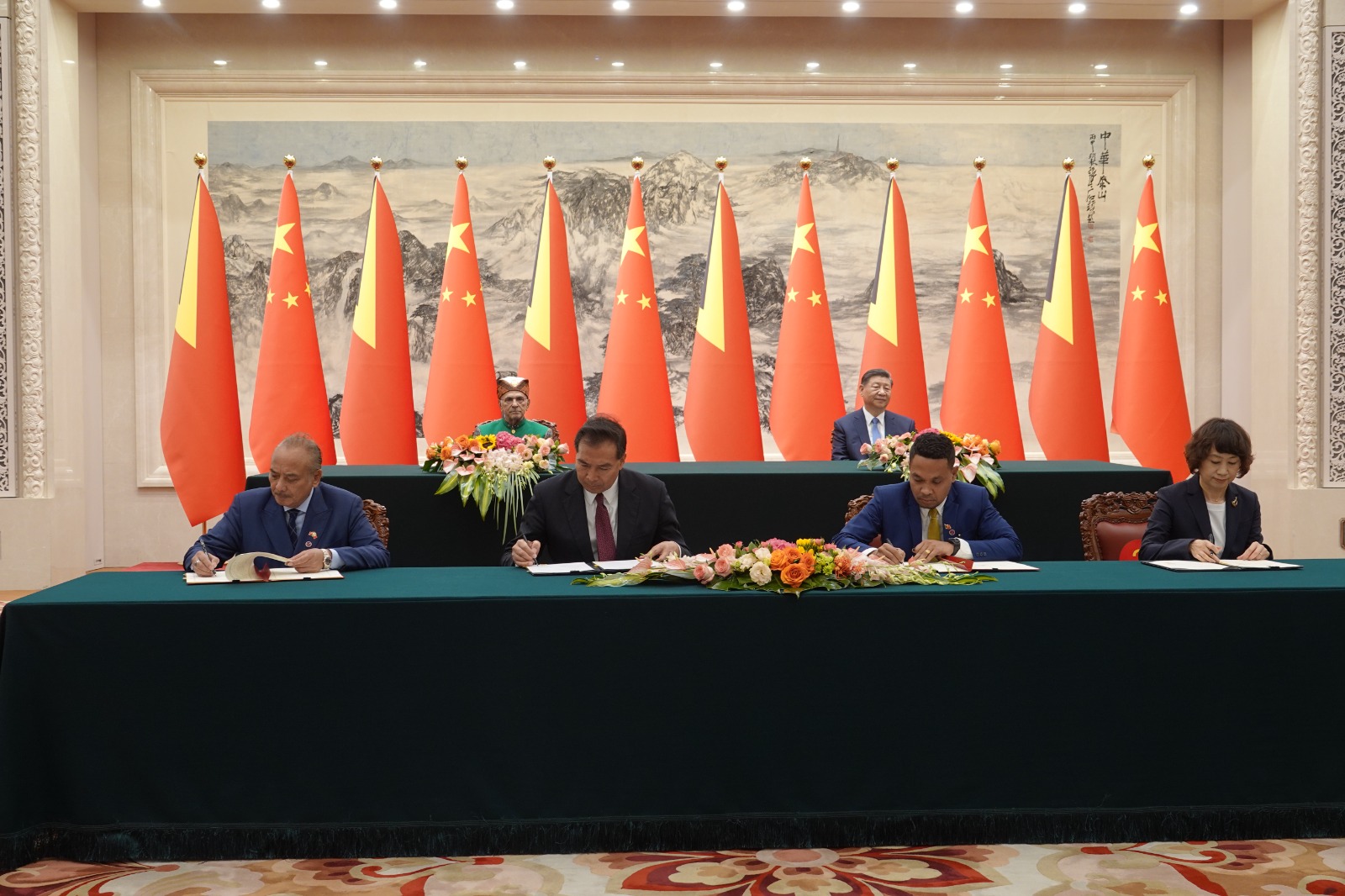 Formalizado acordo entre Tatoli e Grupo Media da China