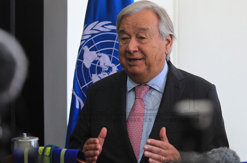 António Guterres saúda acordo entre EUA e Irão e apela a esforços para solução duradoura
