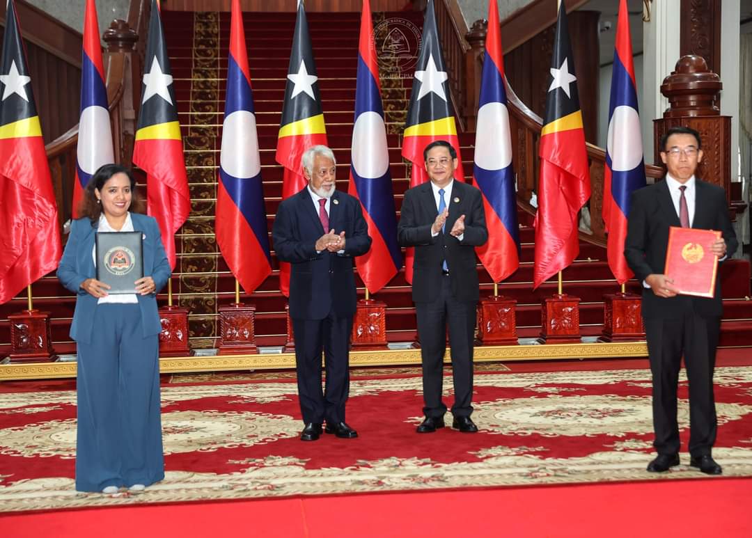 Timor-Leste e Laos formalizam acordos de cooperação
