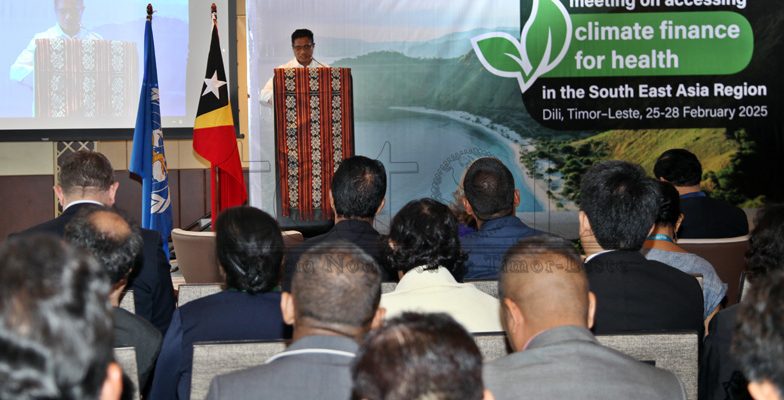 Assanami: as alterações climáticas são uma ameaça existencial